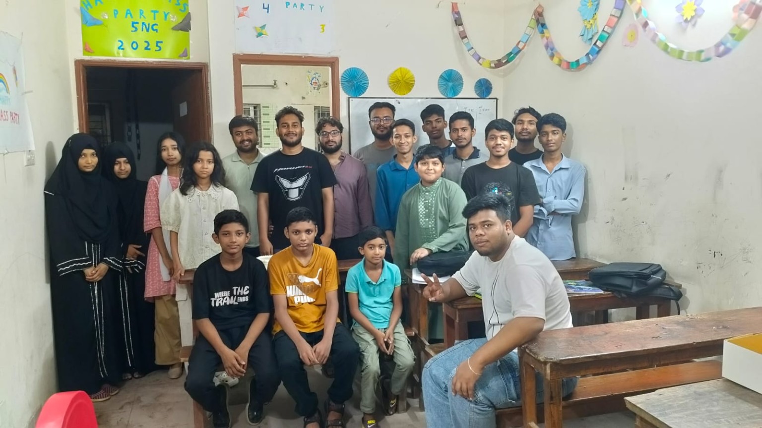 Students together